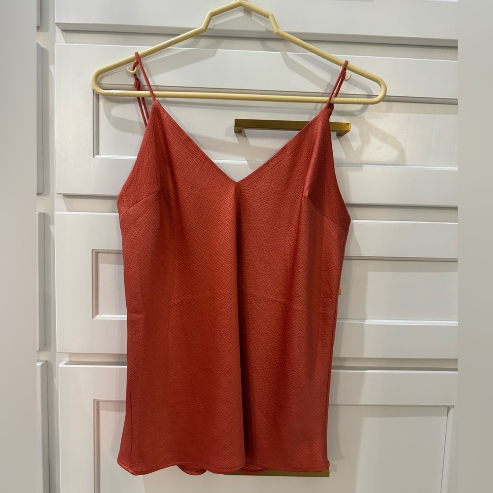 Express Rust Color Top, Size Small - image 1